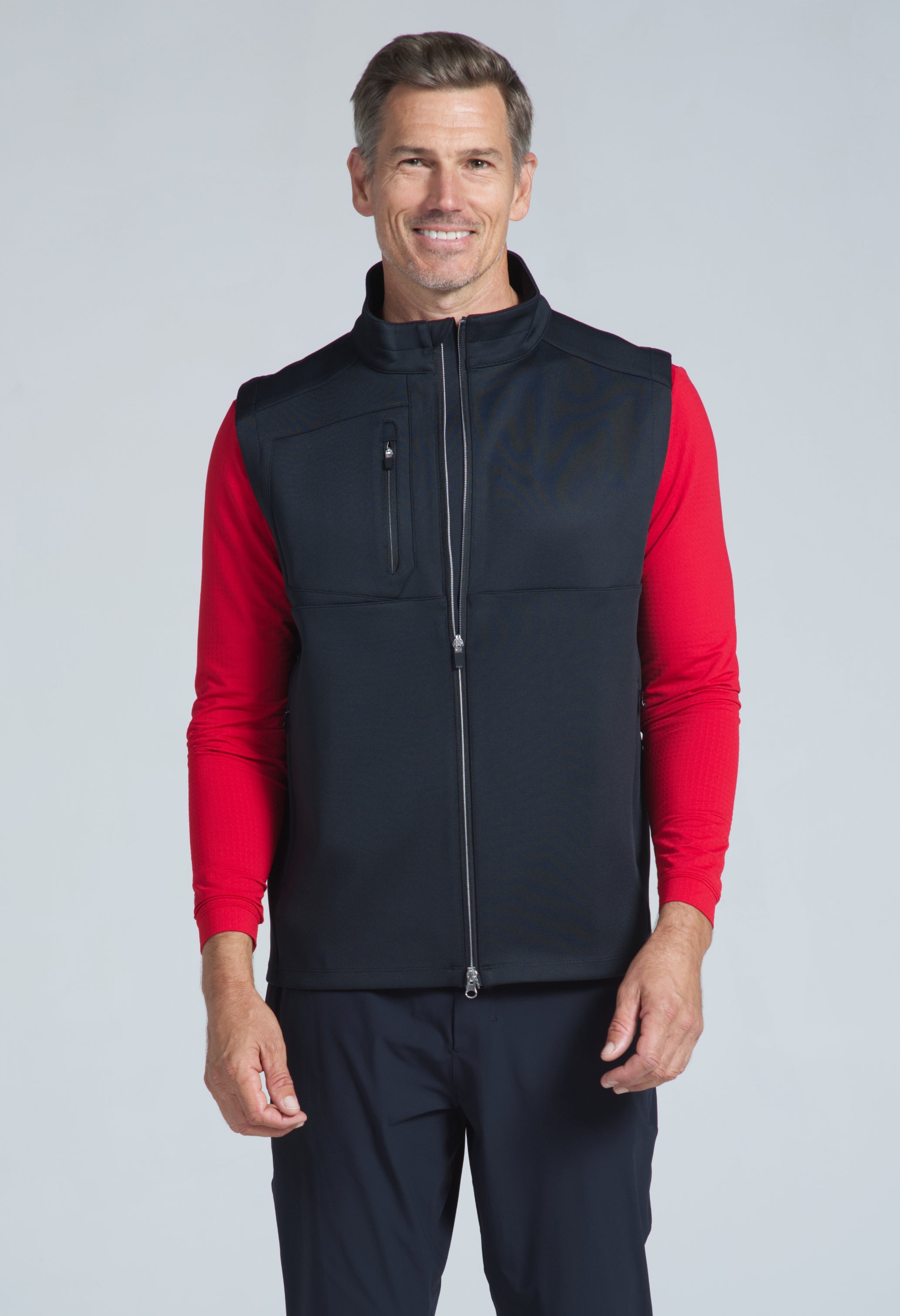 Men's Solid Vest - 39000