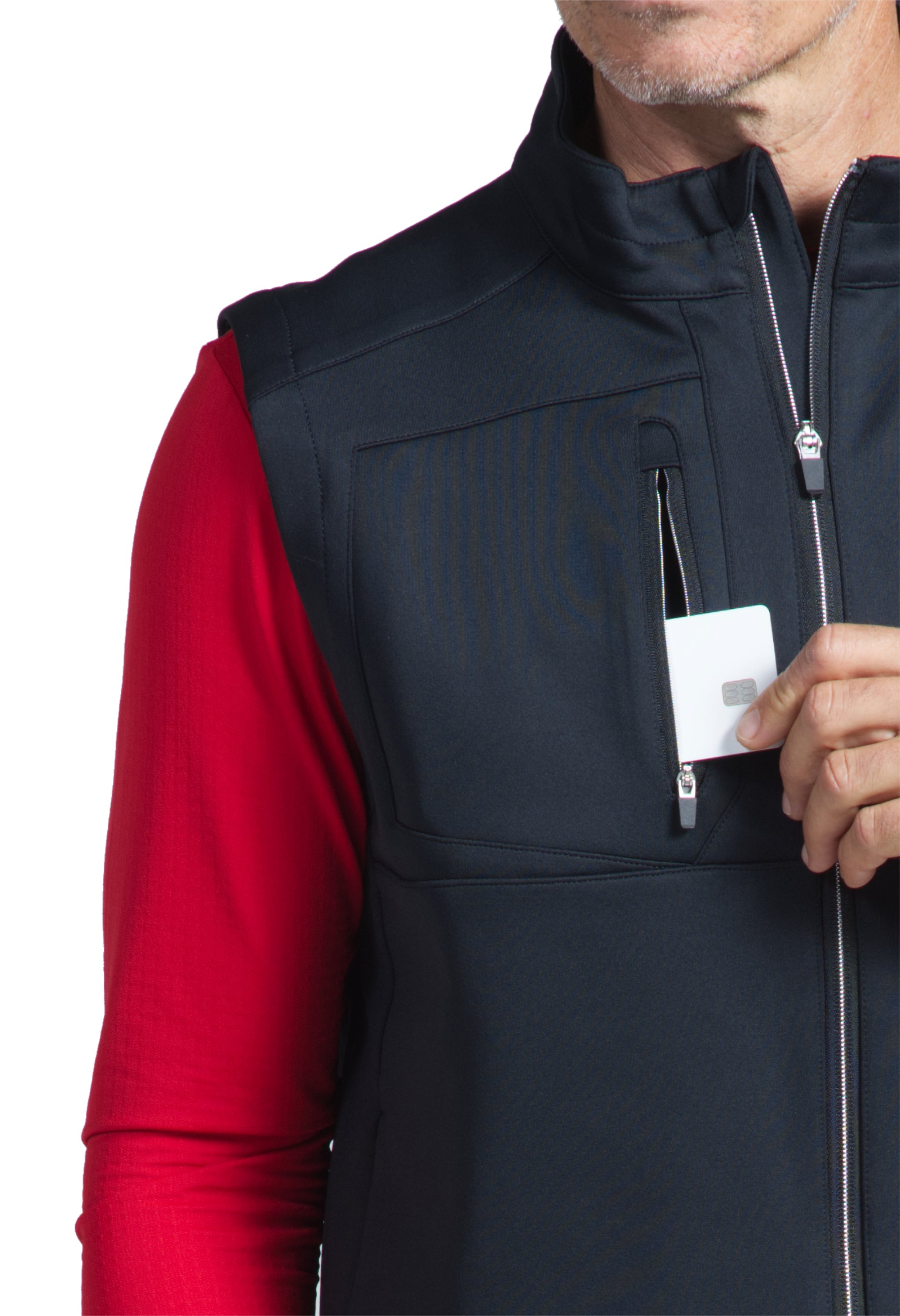 Men's Solid Vest - 39000