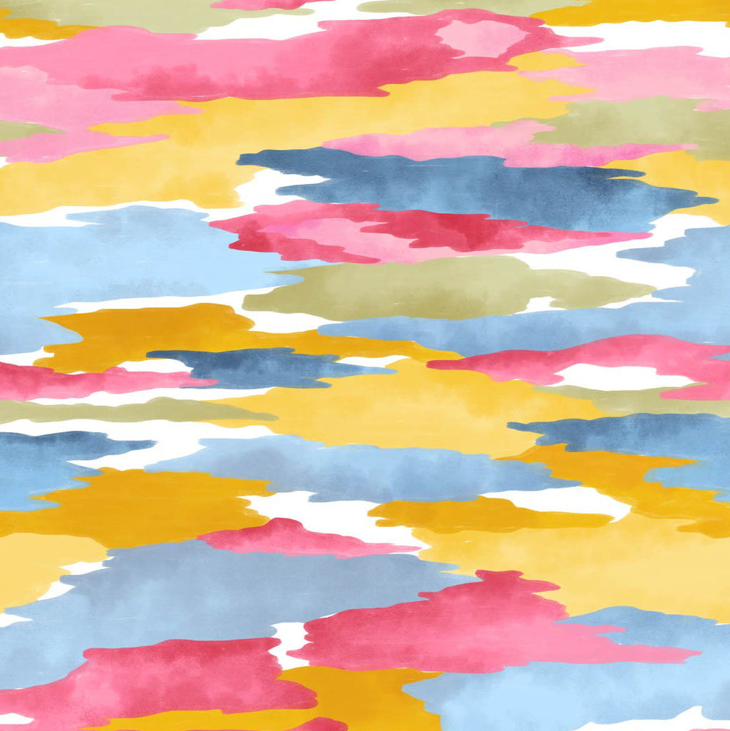 Jessie Print Long Sleeve Mock Neck Top – 10867